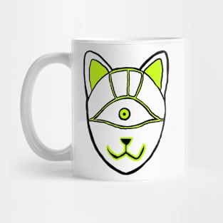 cyclope kitsune mask Mug